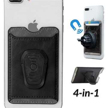    Card Holder with Ring and Magnetic